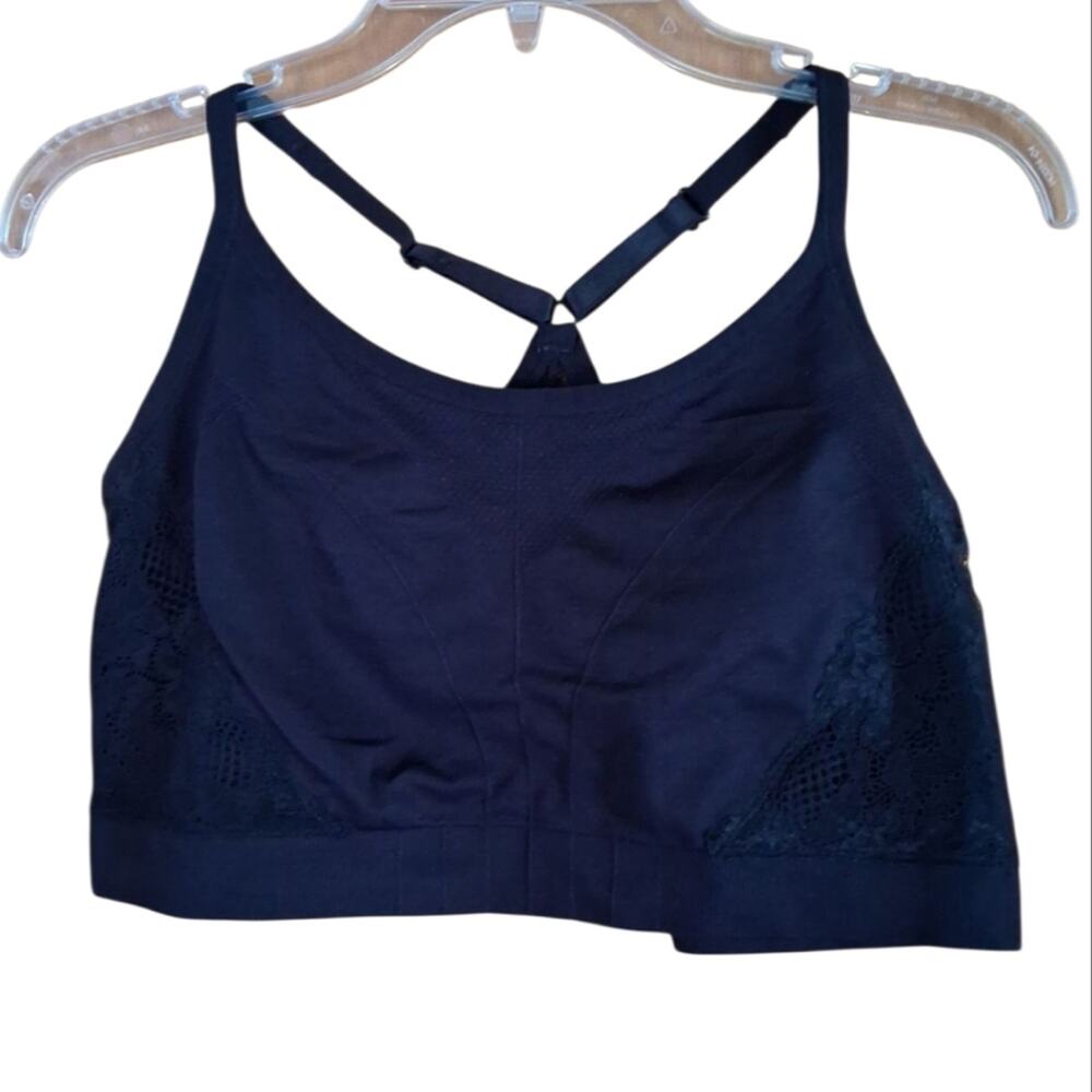 Torrid Curve Lace Detail Bralette Black Size 3